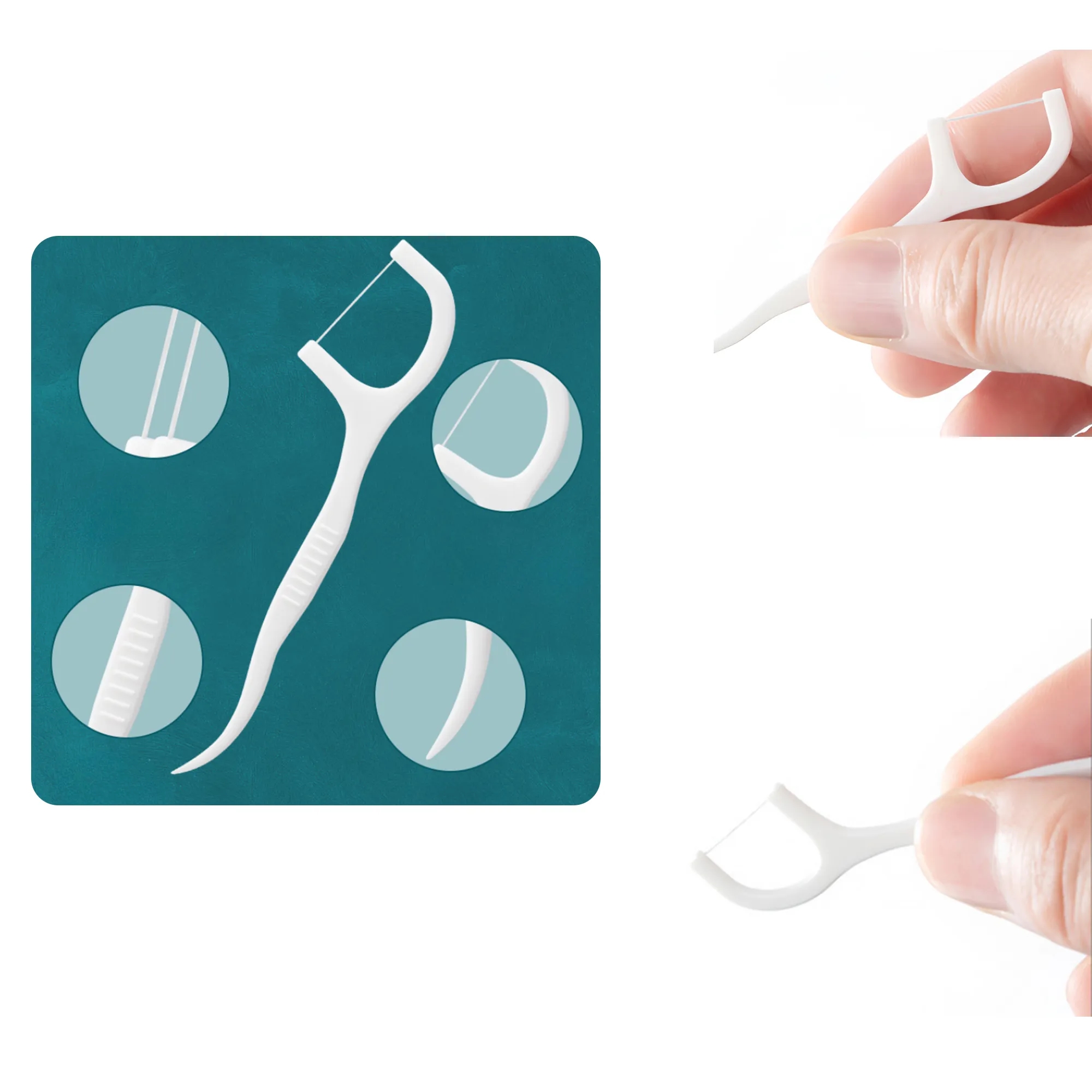 Individually Packaged Disposable Dental Floss 2