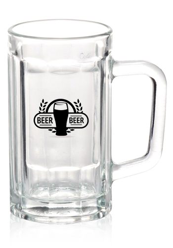 15 oz. Sports Fan Glass Beer Mugs 5