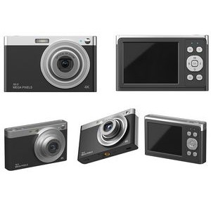 4K HD Screen Compact Portable Digital Camera with Hand Strap 5
