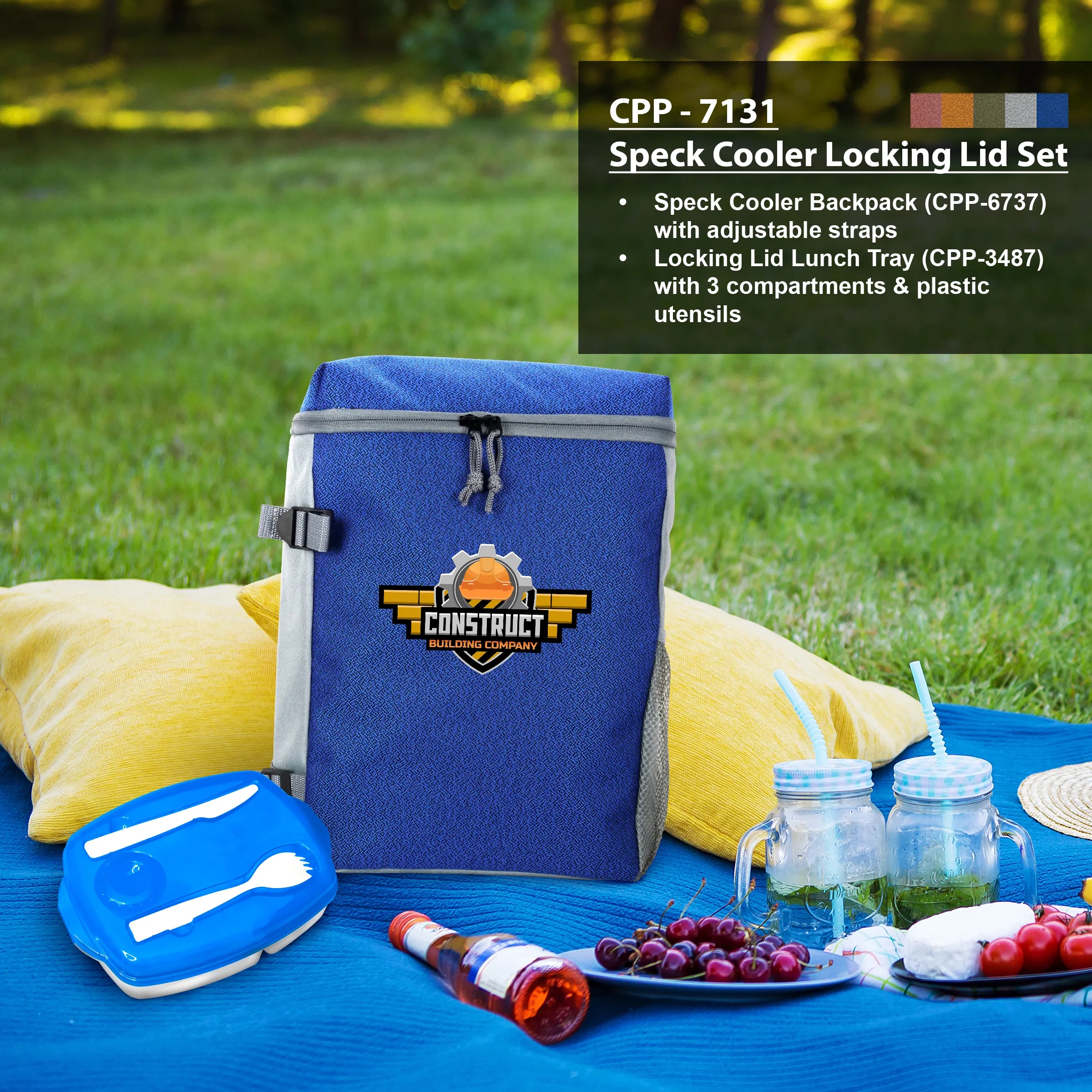 SPECK COOLER LOCKING LID SET 3