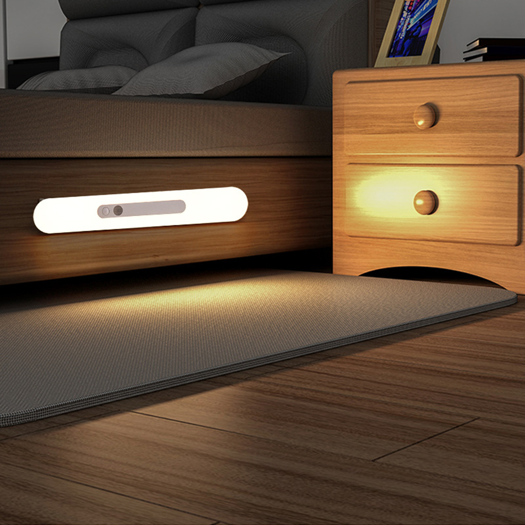 8'' Rechargeable Wall LED Light 4