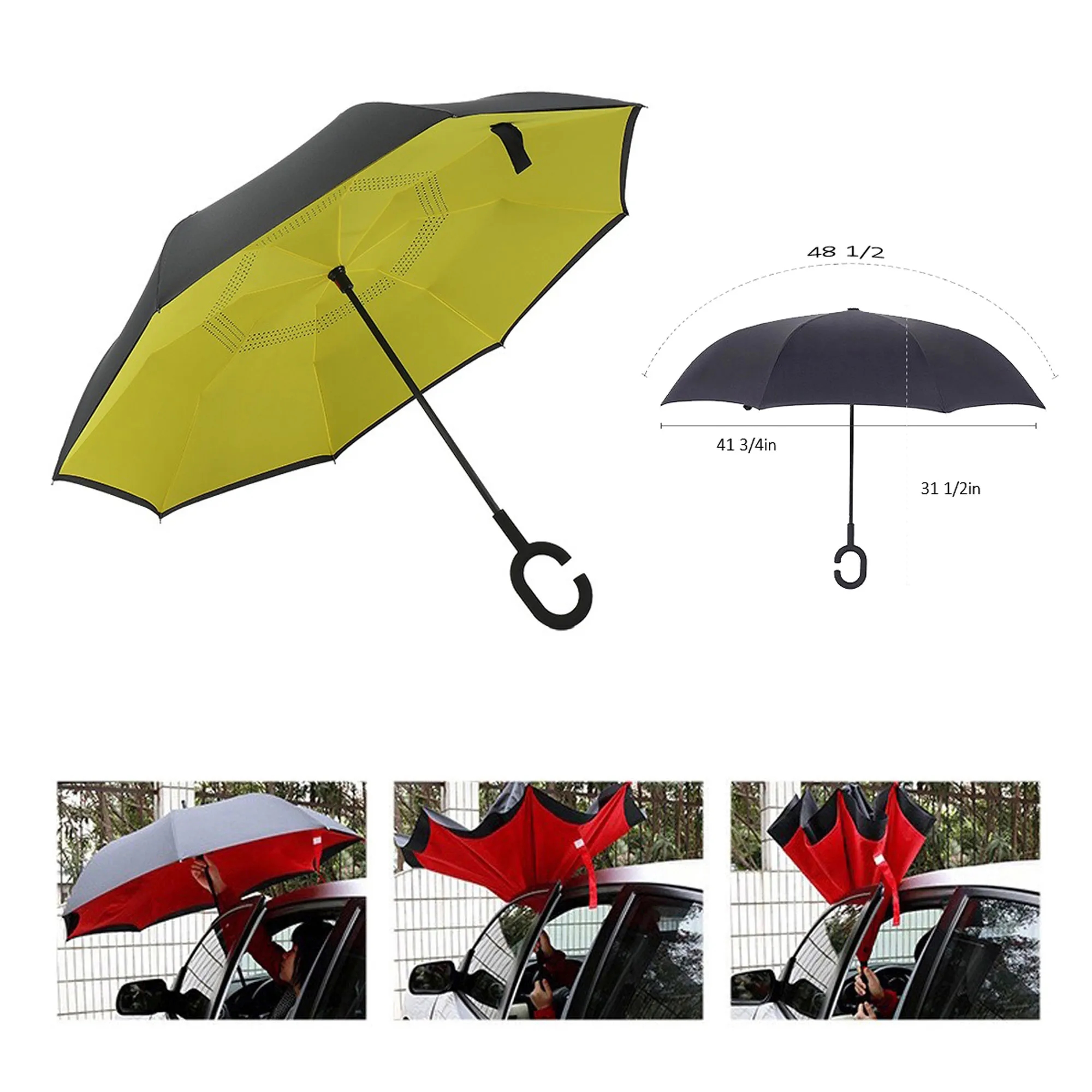 Invertabrella Reverse Open Umbrella 3