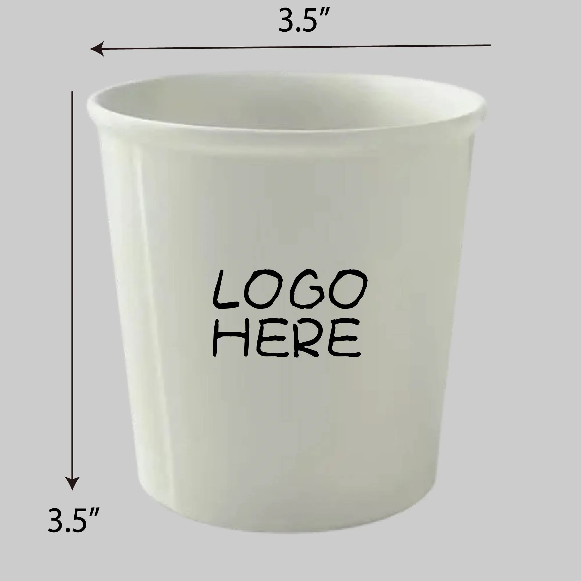 Paper Shape Ceramic Coffee Cup 2