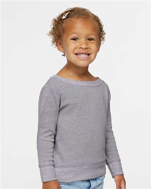 Toddler Harborside Mélange French Terry Crewneck Sweatshirt - 3379 8