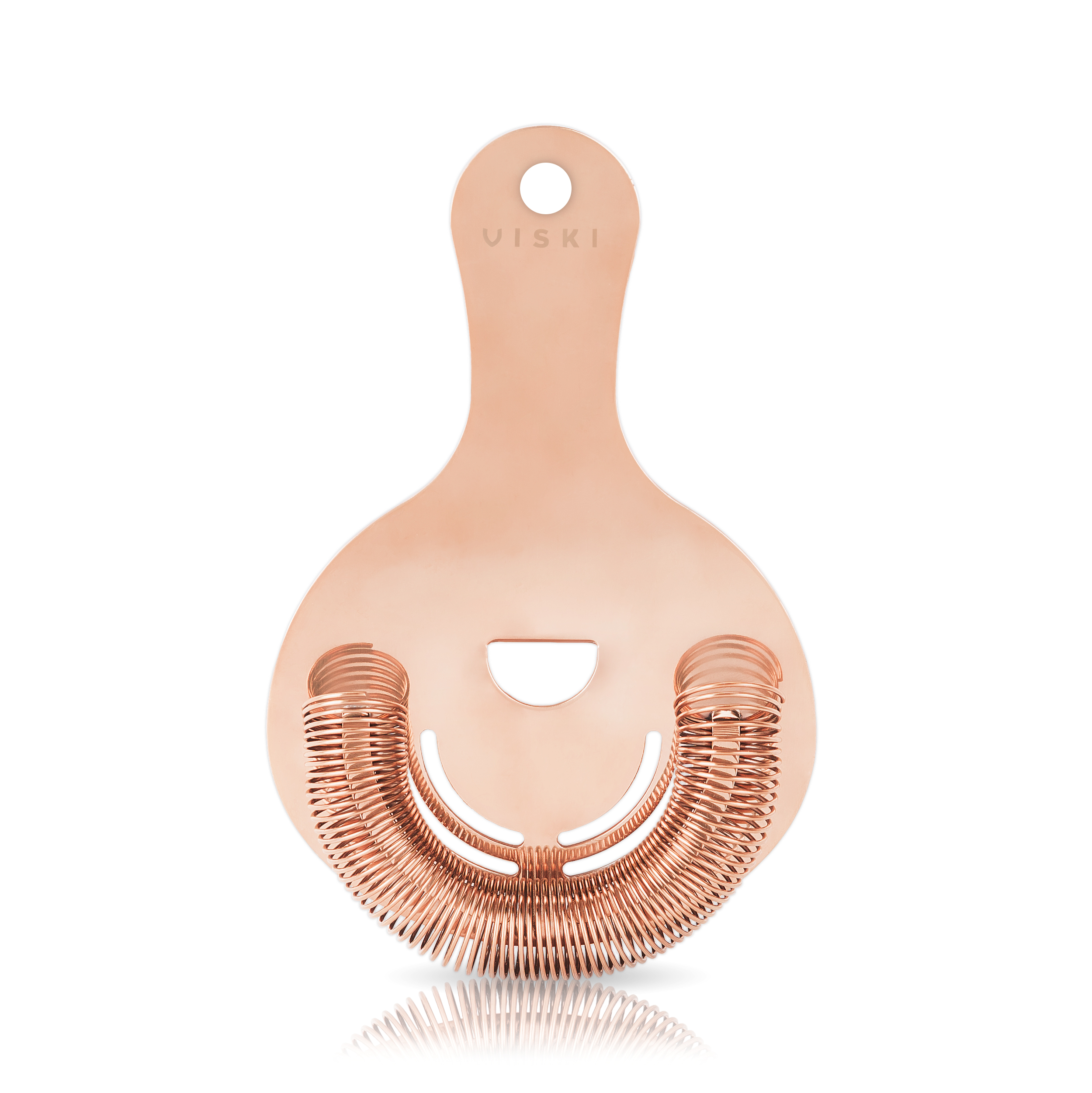 Viski® Hawthorne Cocktail Strainer 1