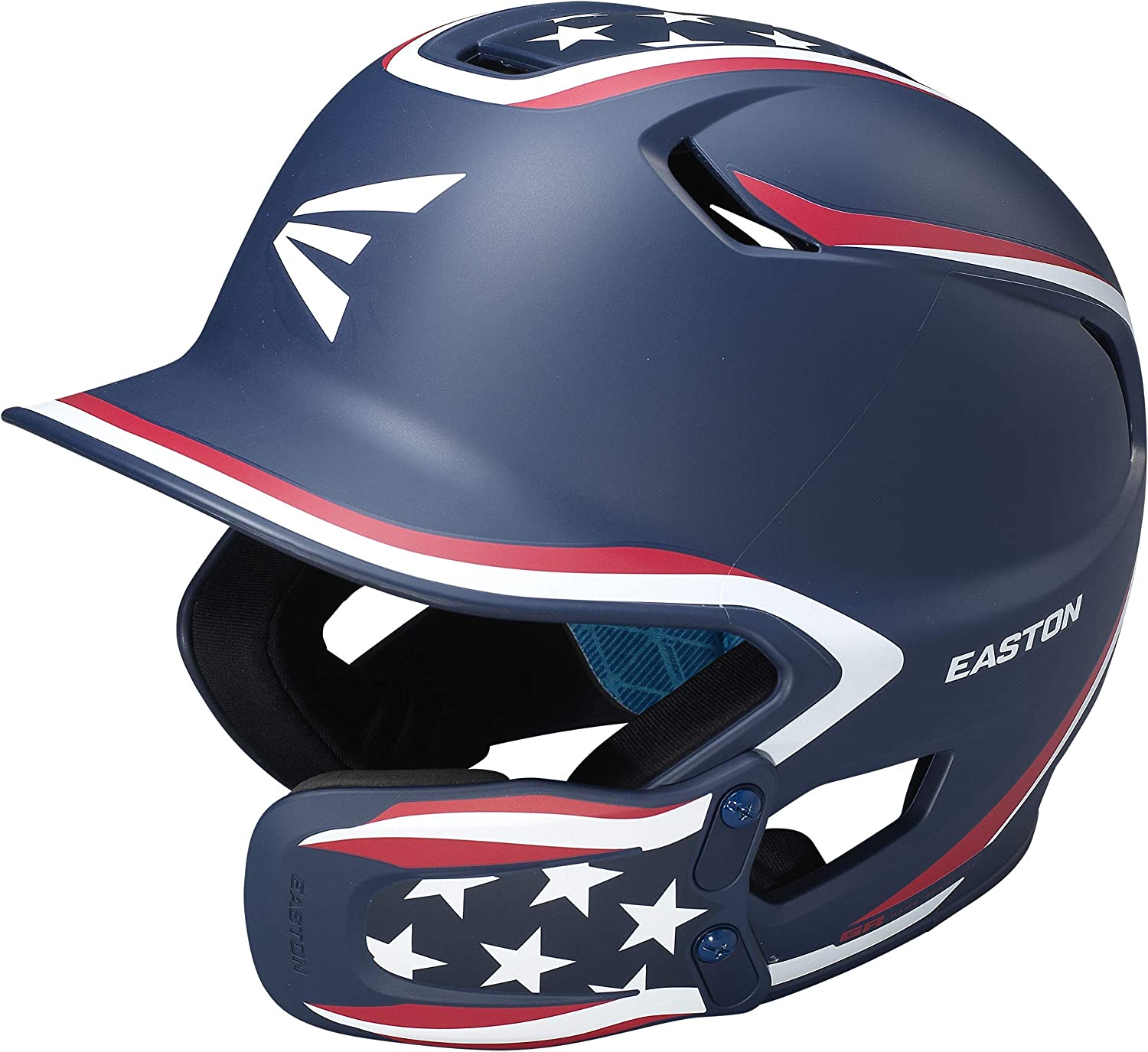 Easton Z5 2.0 Matte Solid Batting Helmet with Universal Jaw Guard | Junior 7