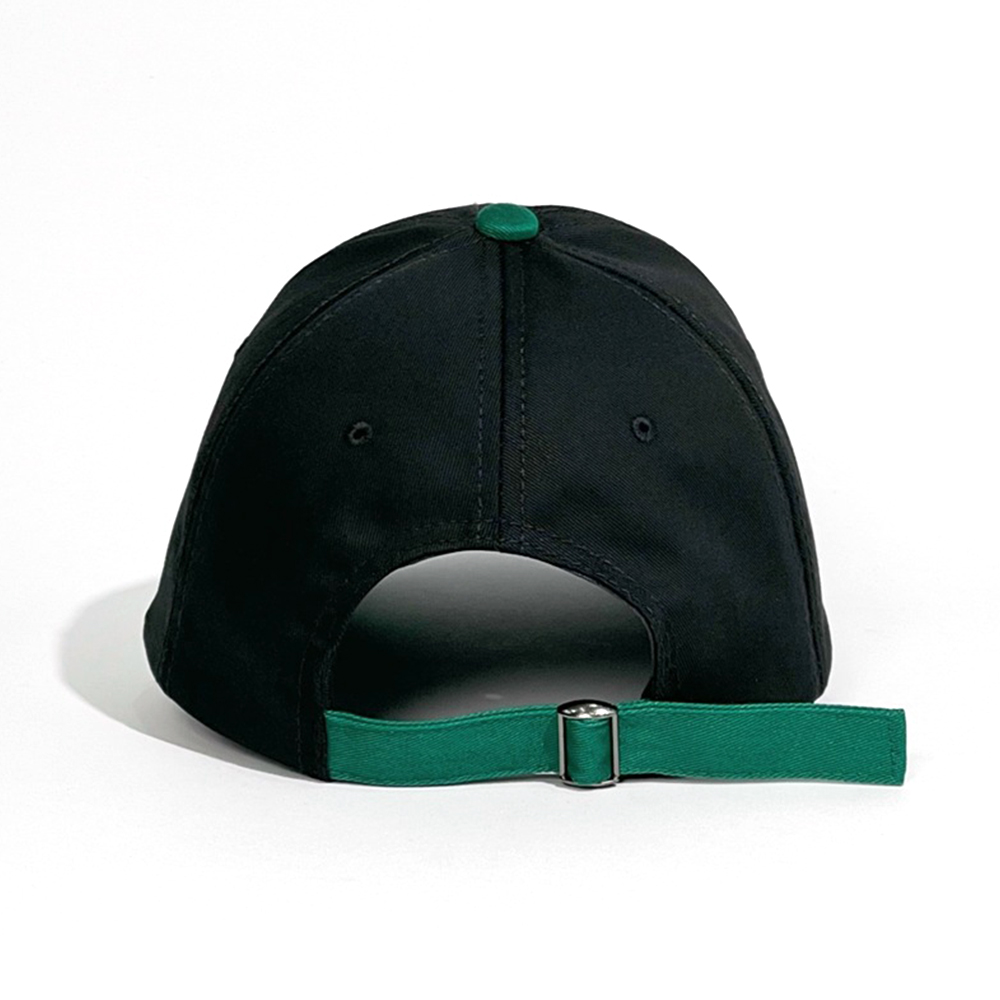 Spliced two-color peaked cap 4