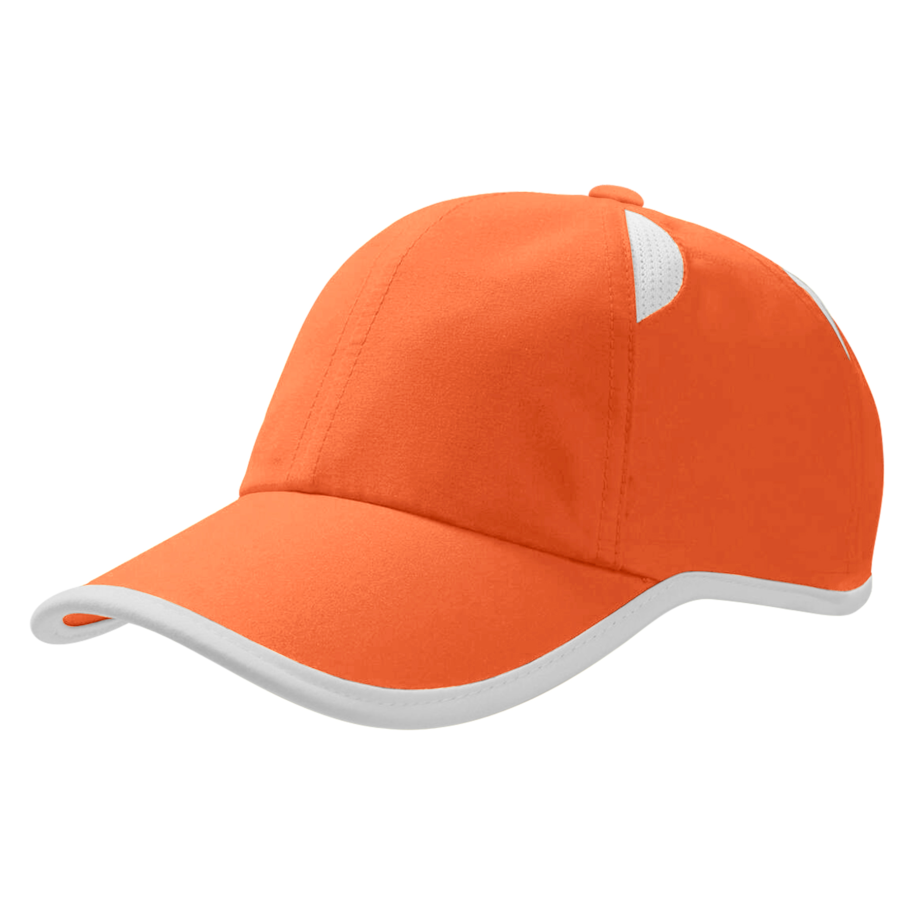 Embroidery Quick Dry Polyester Baseball Cap With Mesh Eyelets 14