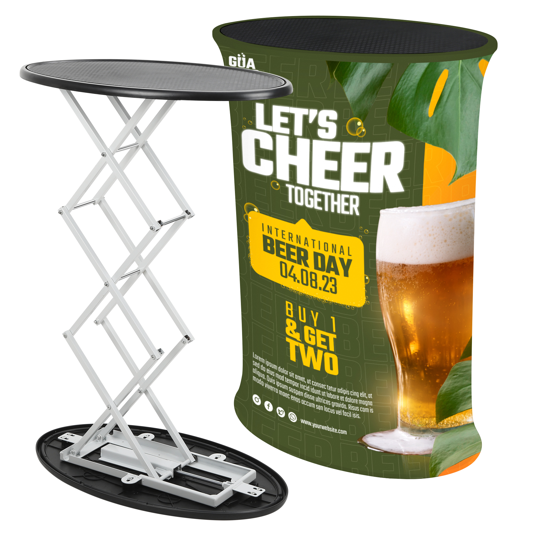 Pop-Up Display Podium Kit 5
