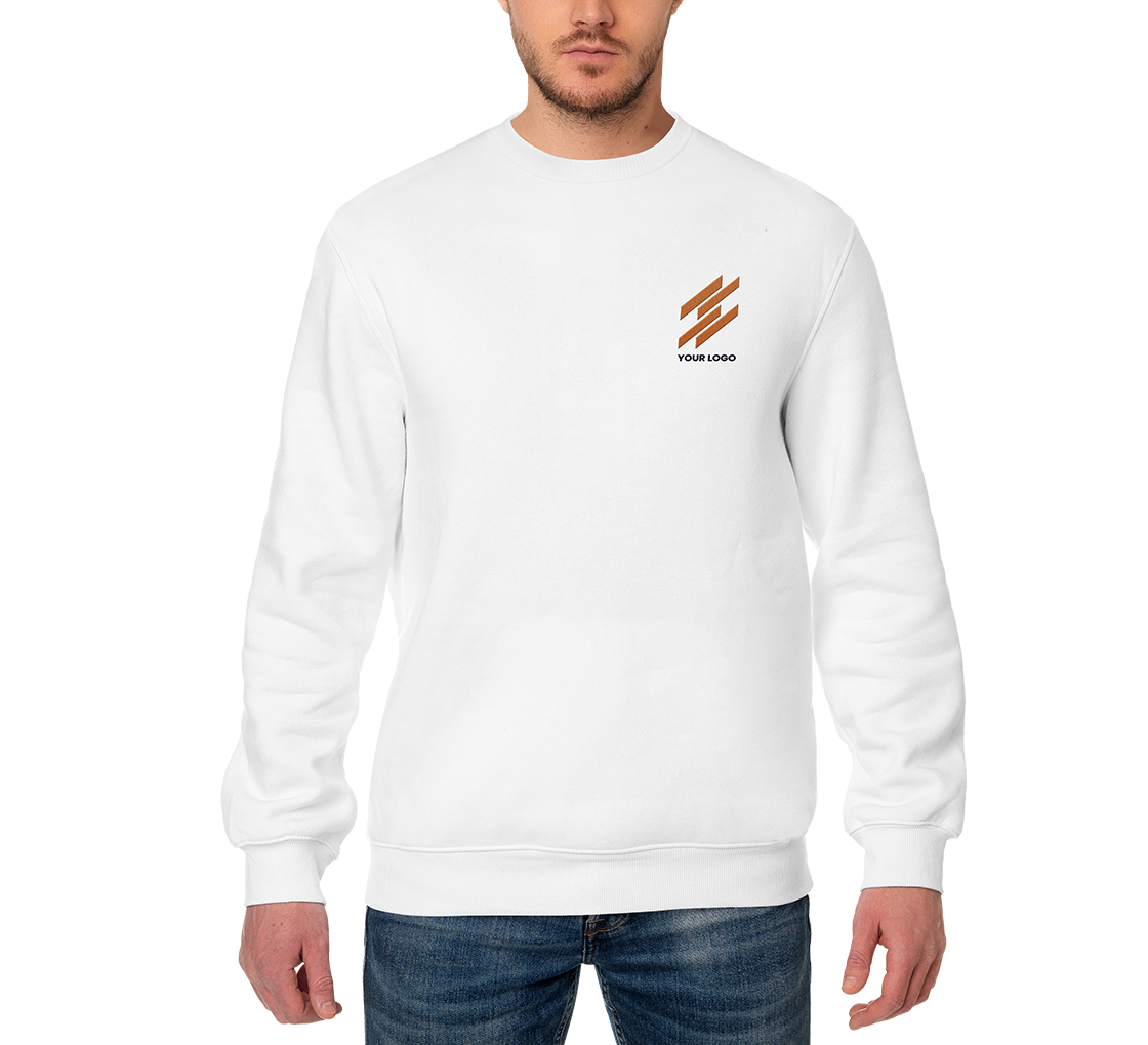 Men's Sweatshirt - Embroidered, custom hoodie or sweatshirt with logo imprint 3