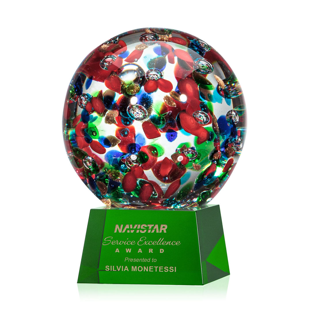 Fantasia Award on Robson Base - Green 5