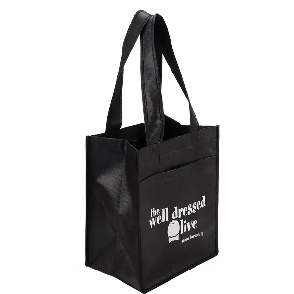 Non Woven Gift Totes - 10"x 10" x 4" 3