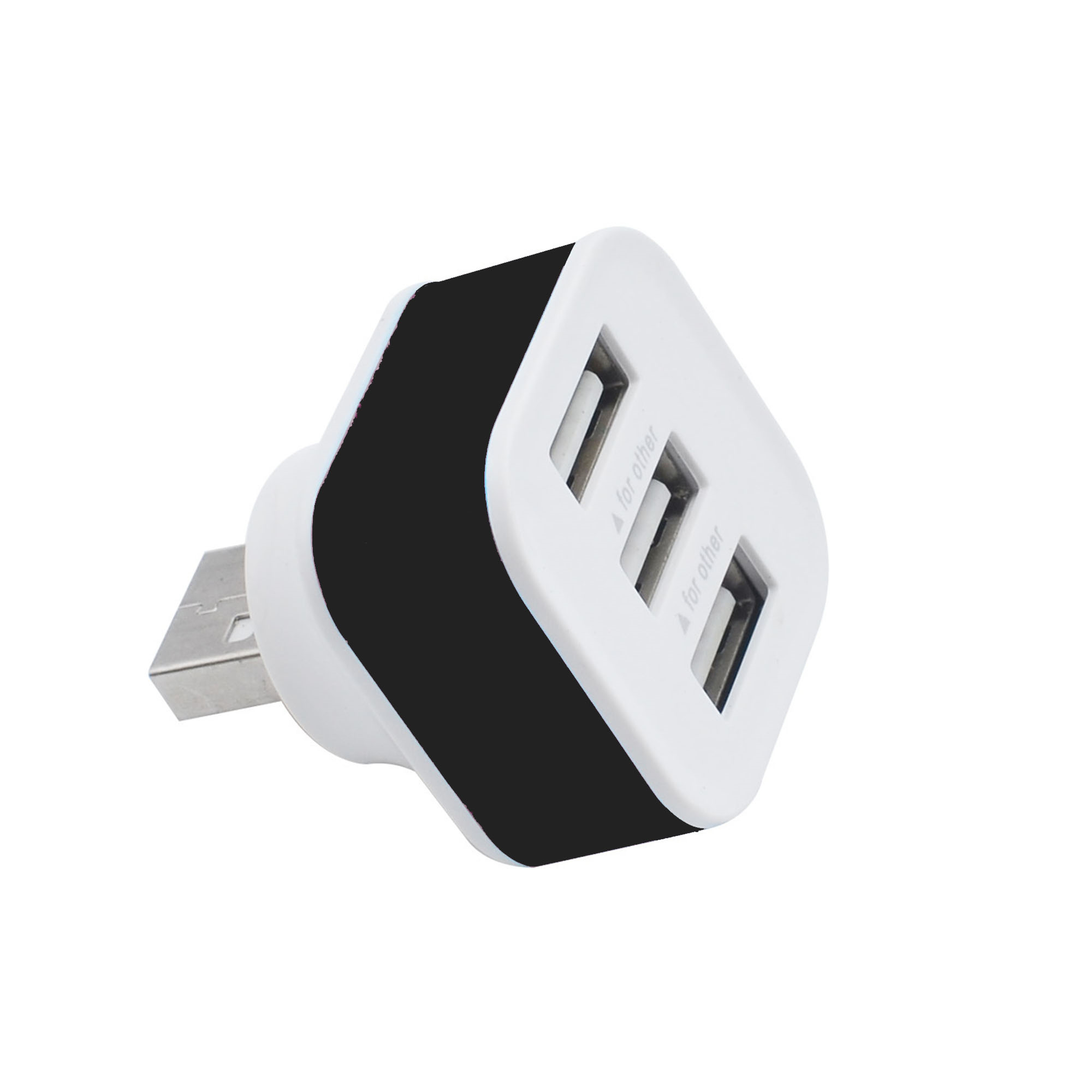 Usb 2.0 Hub Splitter Extender 1 In 3 Out 1