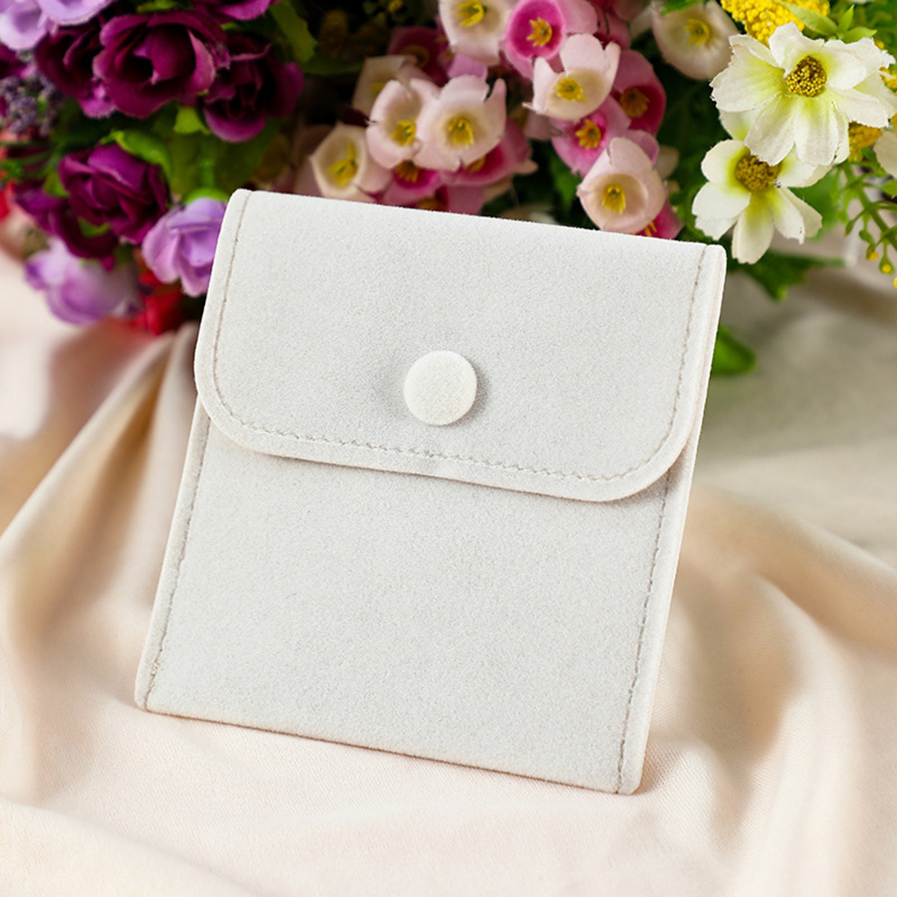 Microfiber Velvet Bag Double-Sided Velvet Jewelry Bag 5