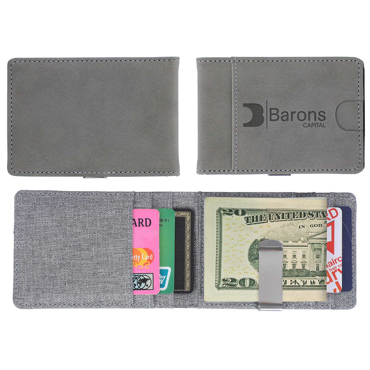Best Buddy Tools® Slim Wallet with Money Clip 8