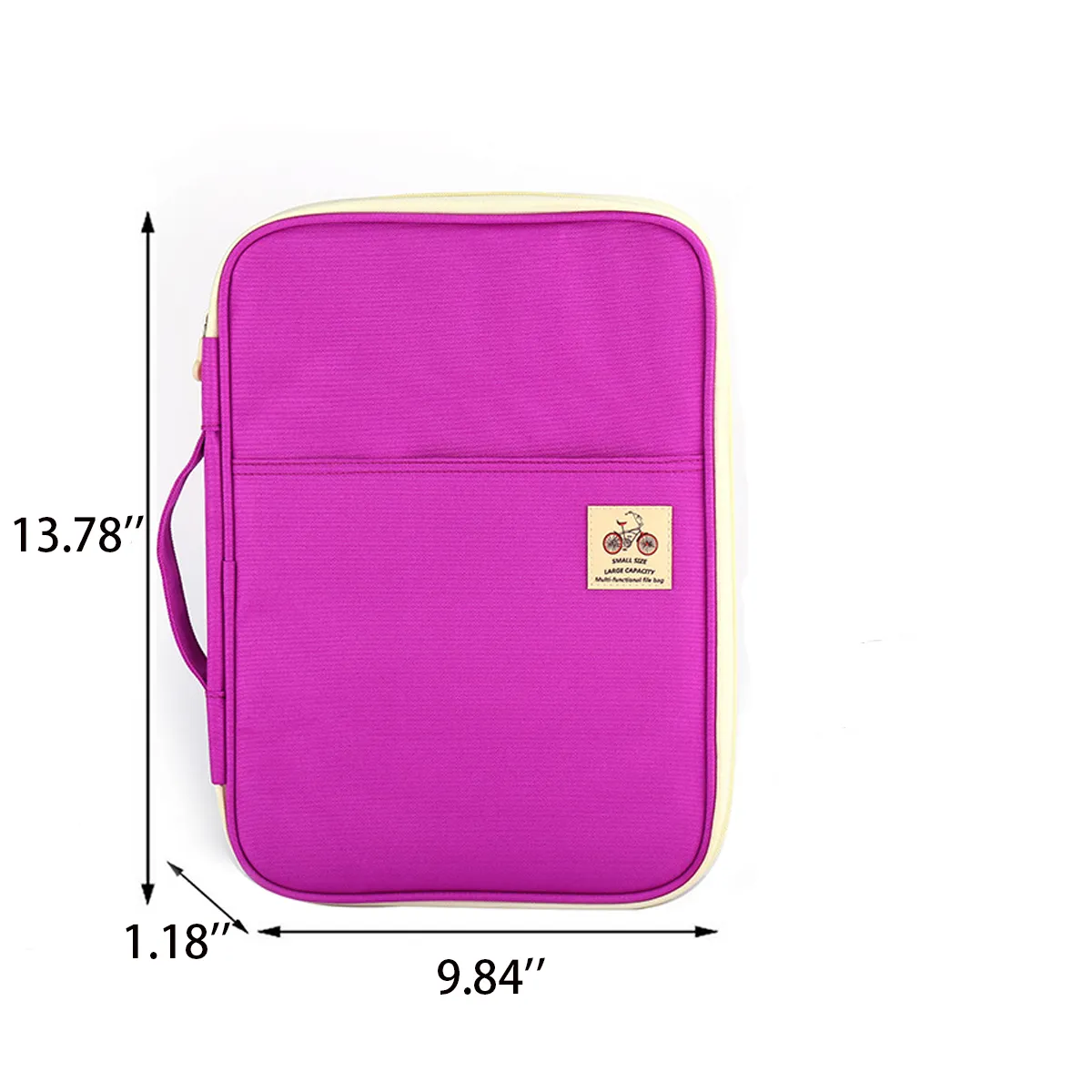Business Portfolio Organizer File Holder Storage Briefcase 4
