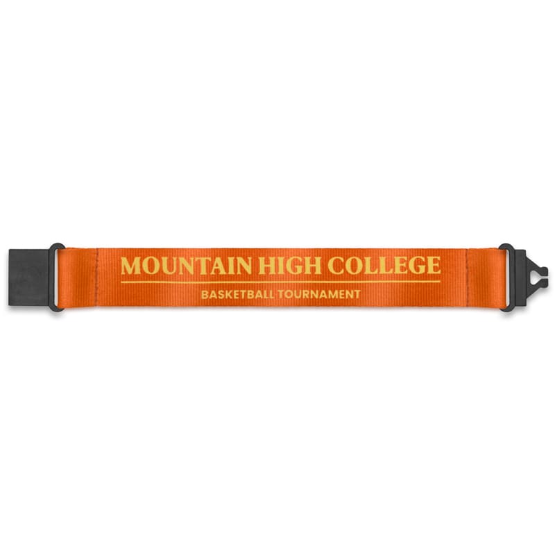 Custom Breakaway Polyester Wristbands 100