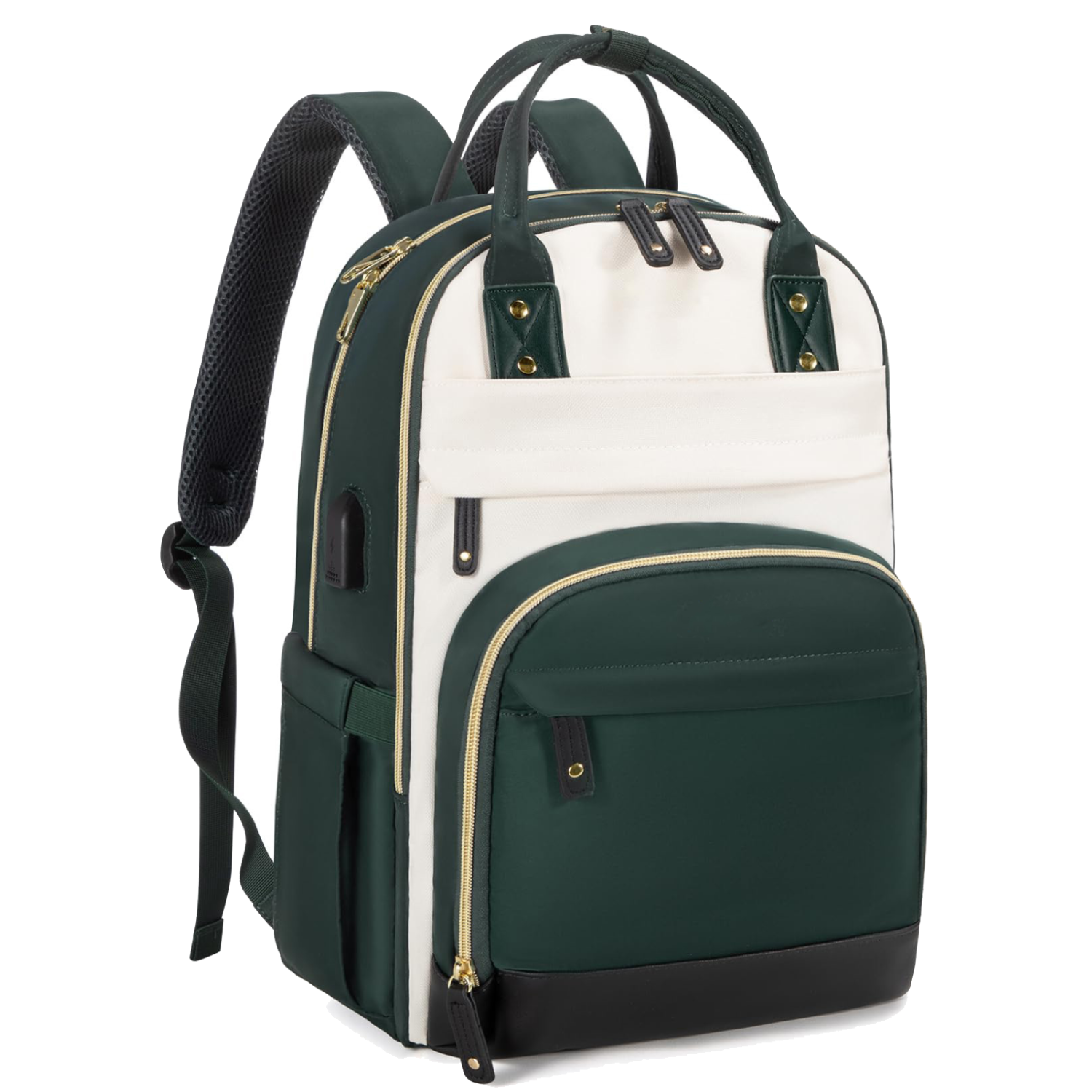 Women Large Capacity Waterproof Polyester Backpack 9