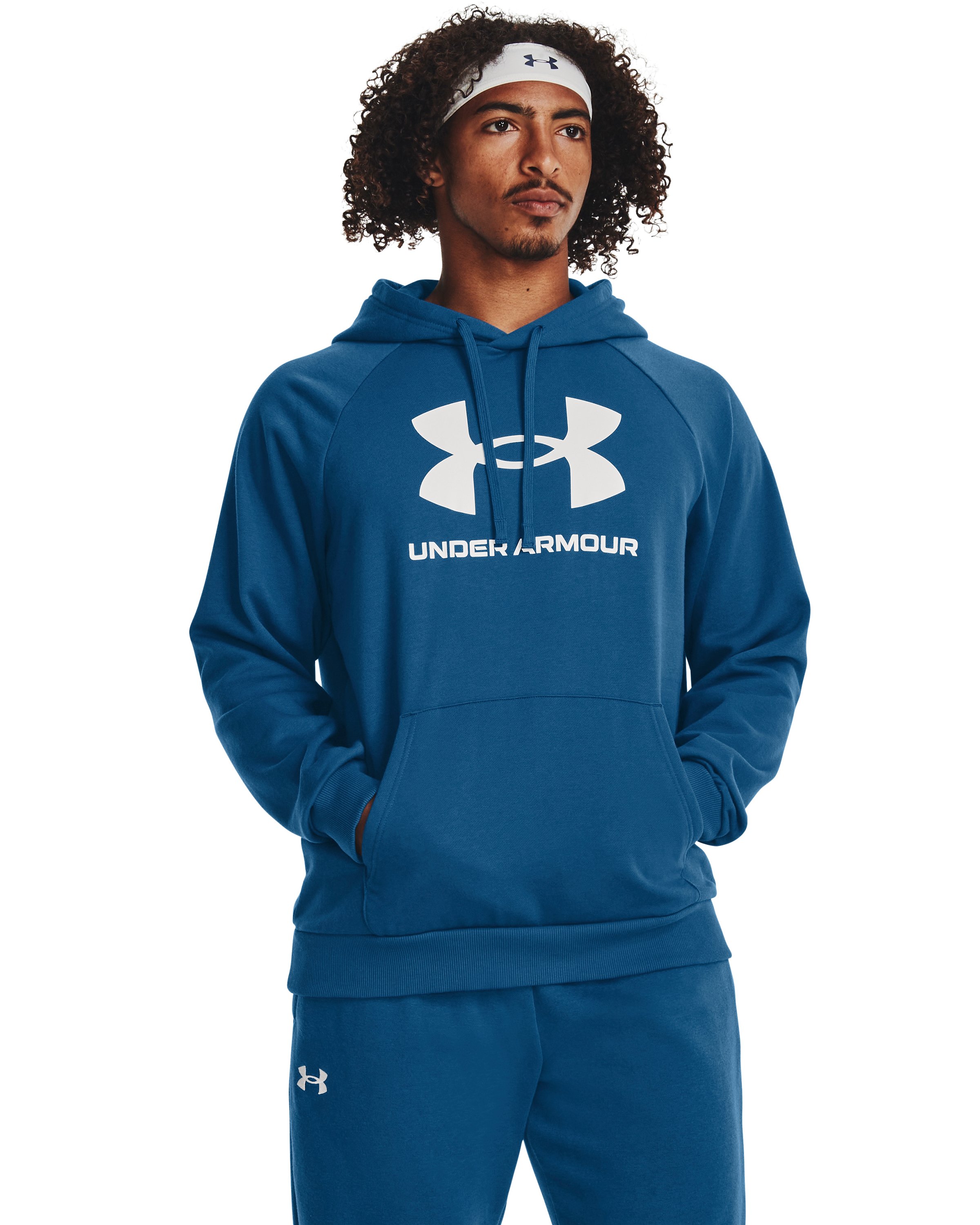 UA Rival Fleece Men's Logo Hoodie 17
