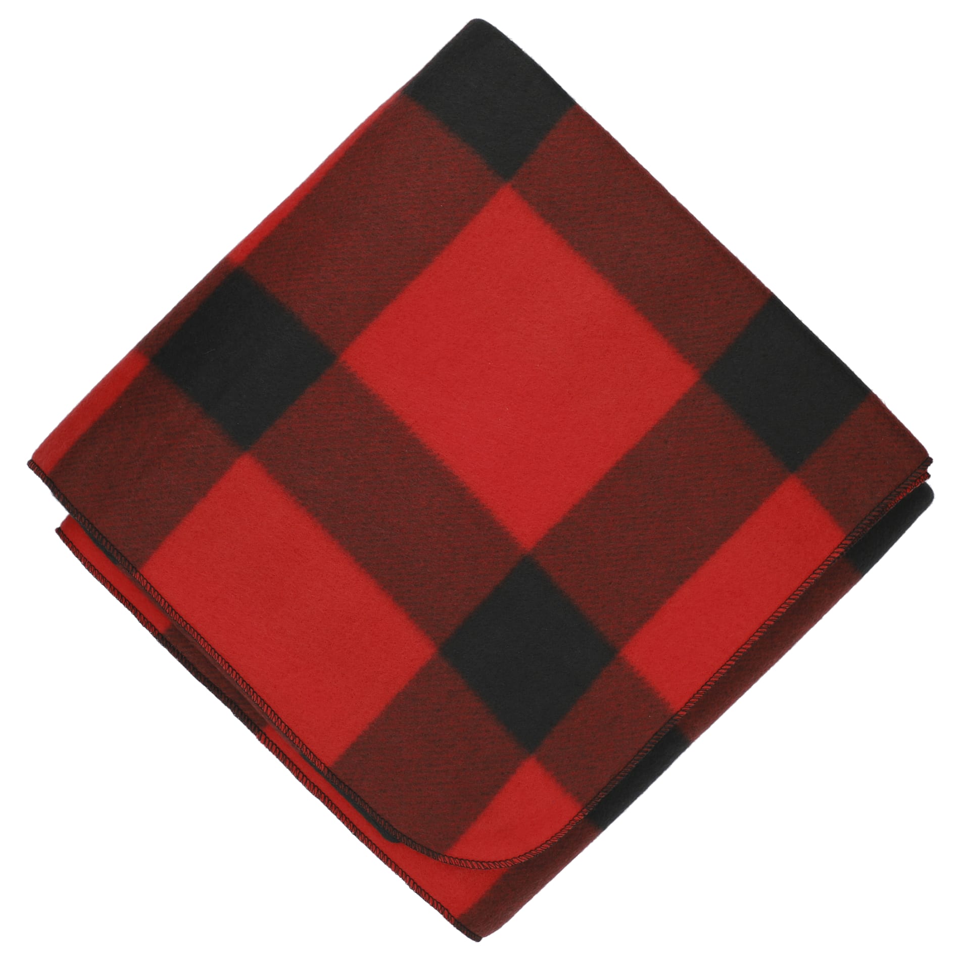 Buffalo Plaid Fleece Blanket 56