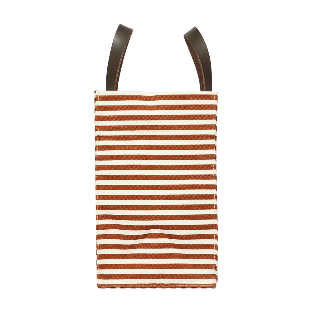 20 Oz. Super Heavy Canvas Stripe Manhattan Tote Bag 18