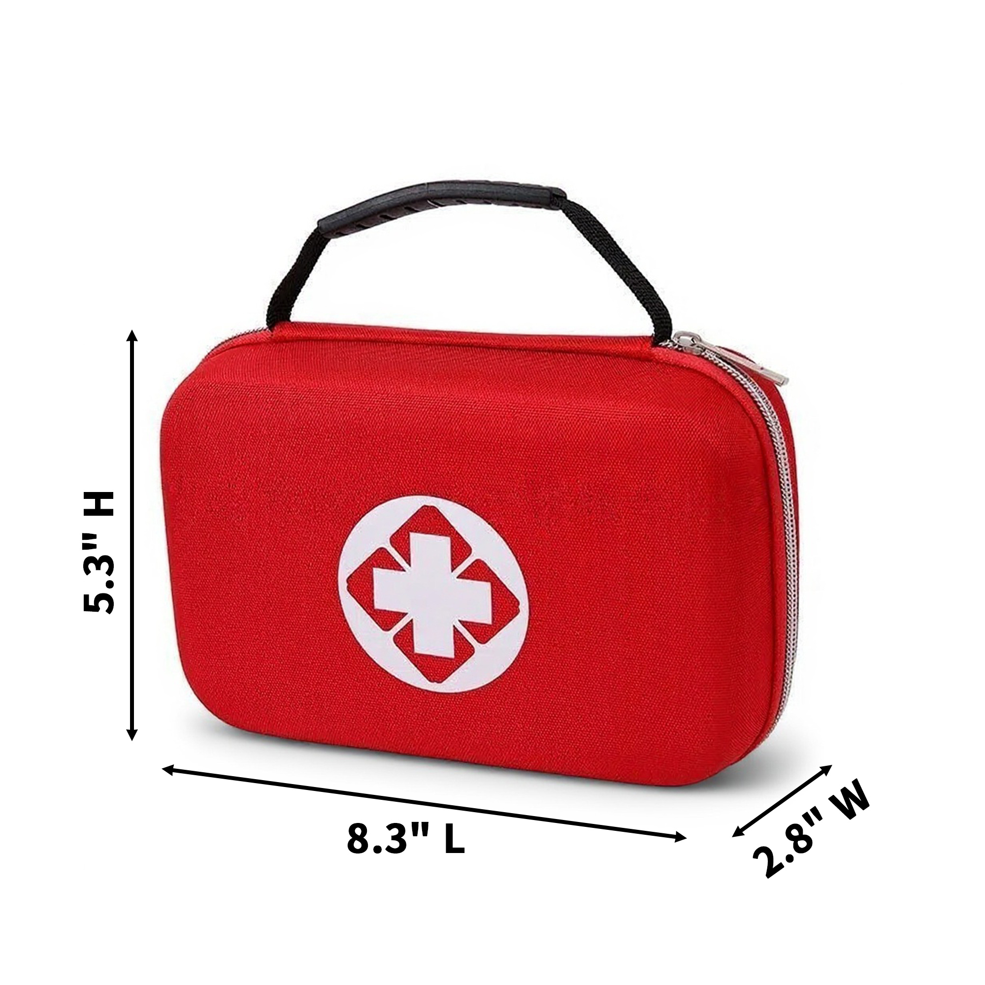 Oxford Cloth Family First Aid Case 8.3" x 2.8" x 5.3" 2