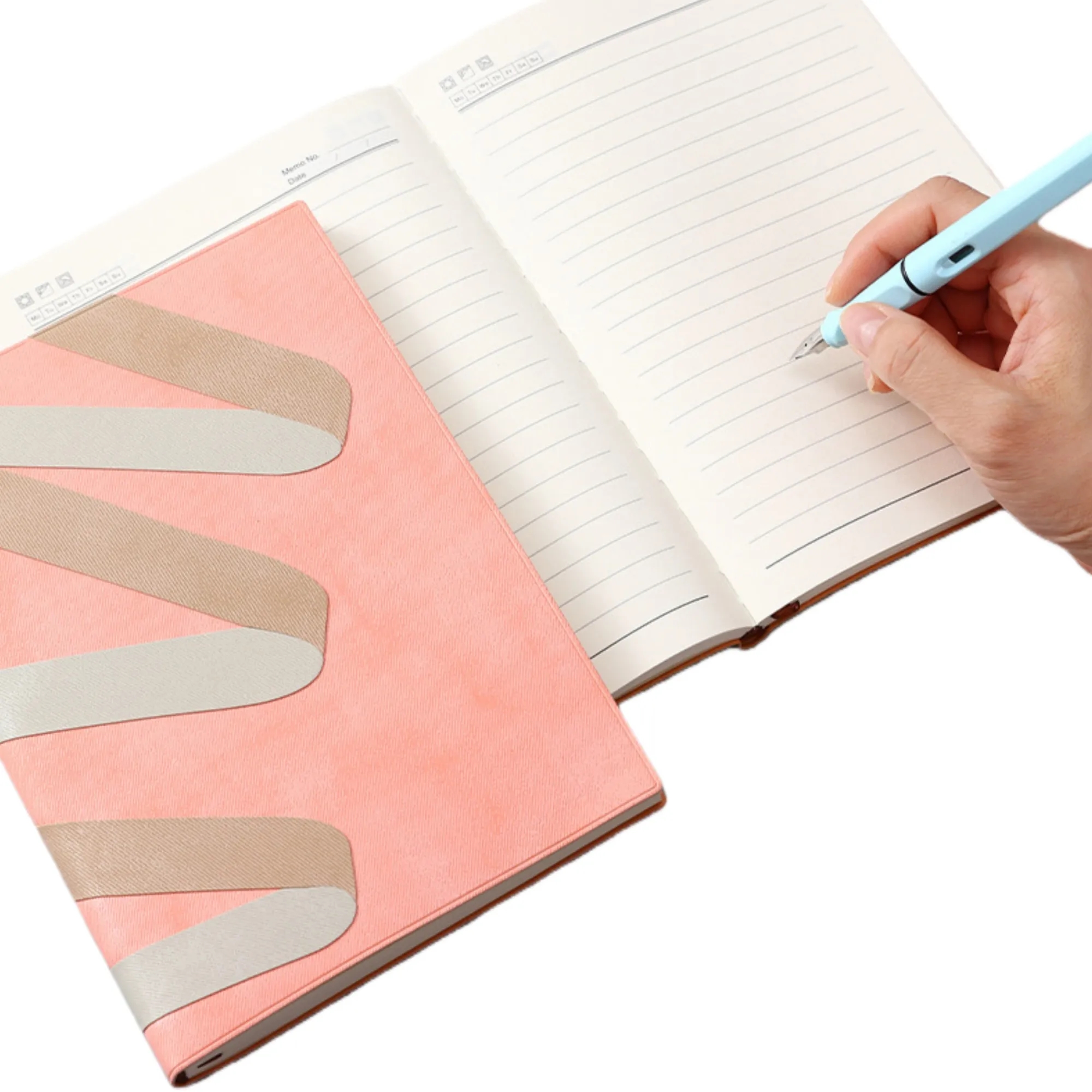 A5 Colorful Line Art Notebook Custom Logo 3