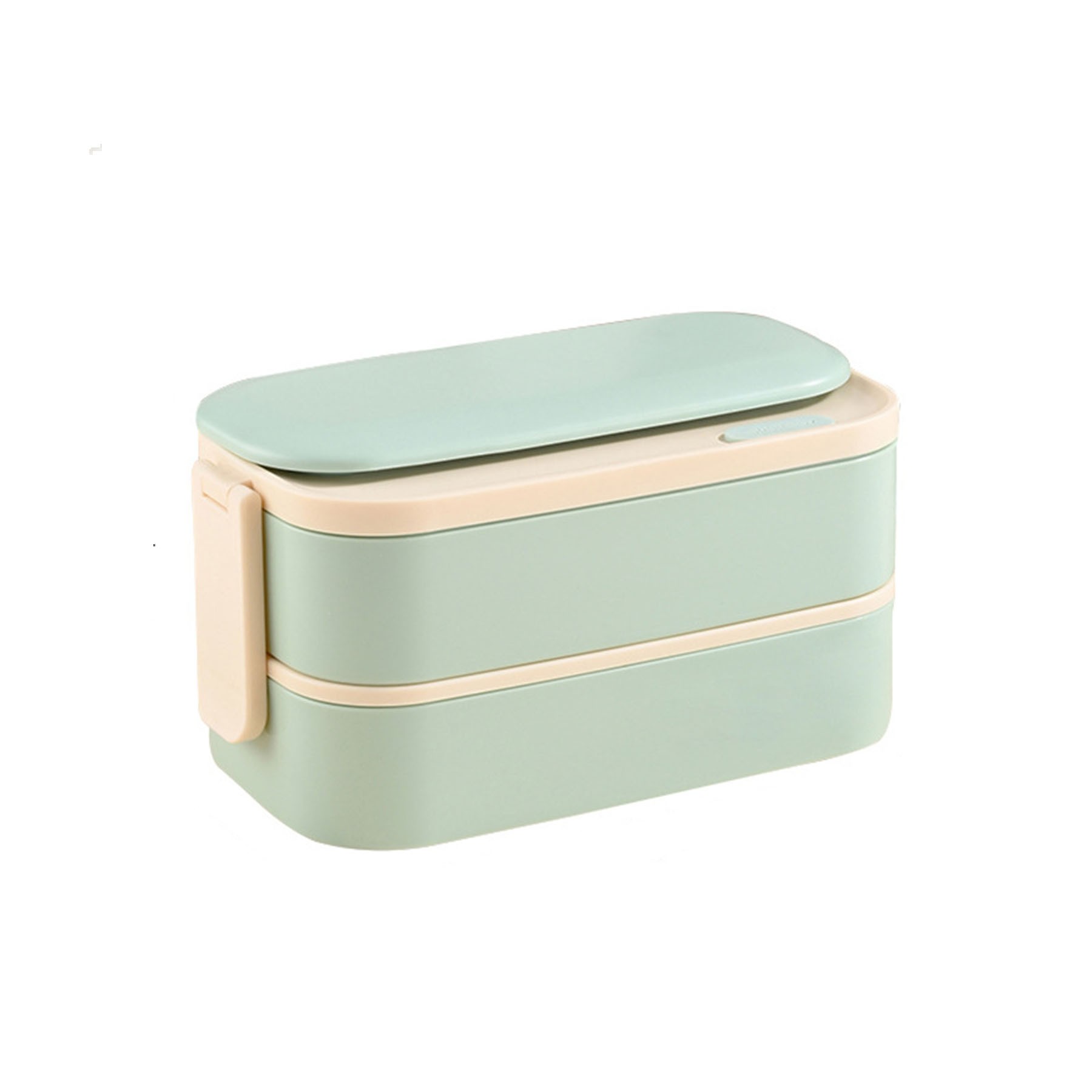 Household Microwave Multi Grid Tableware Lunch Box 2