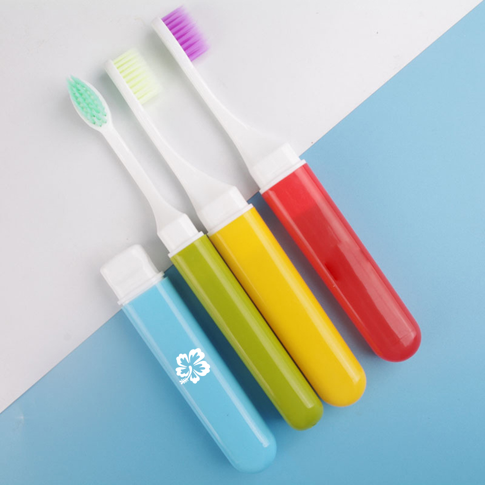 Portable Folding Toothbrush Plastic Hotel Disposable 2