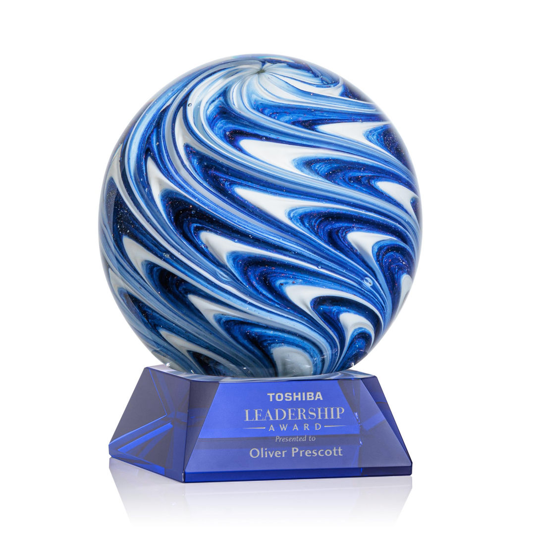 Naples Award on Sheffield Base - Blue 7