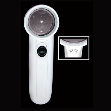 ILLUMINATED HANDHELD MAGNIFIER (6X) 2