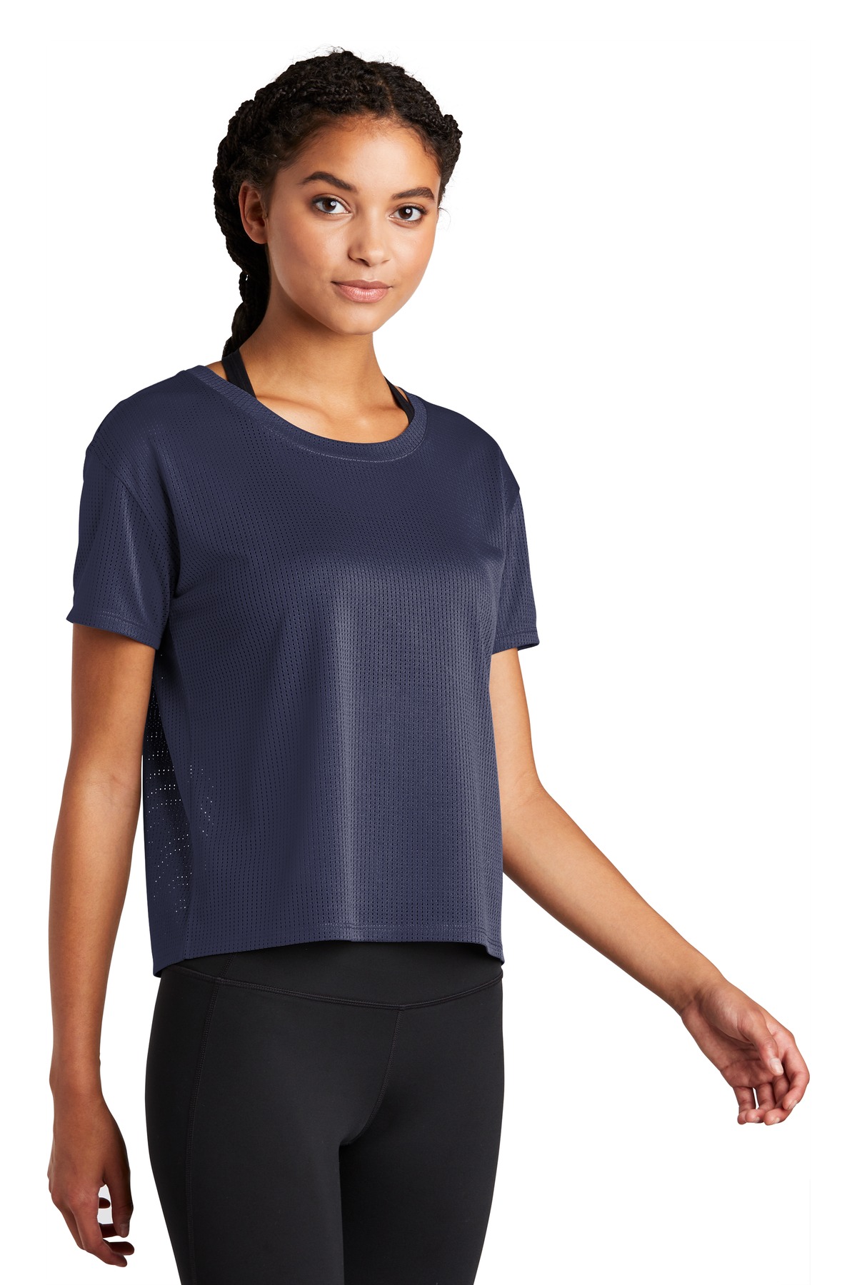 Sport-Tek Women's PosiCharge Draft Crop Tee. LST411 41