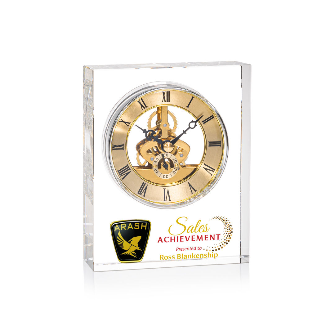 Ashland VividPrint™ Clock - Gold Dial 3