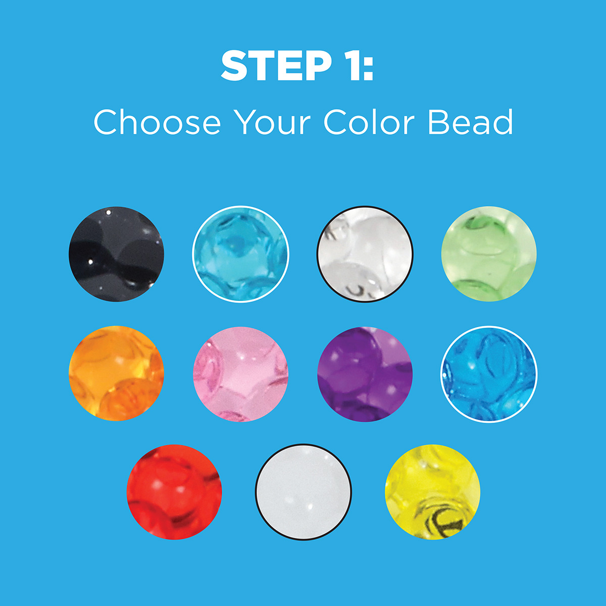 Full-Color Square Aqua Pearls™ Hot/Cold Pack 40