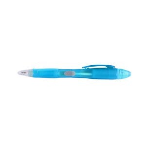 Translucent Barrel Pen With Highlighter 5