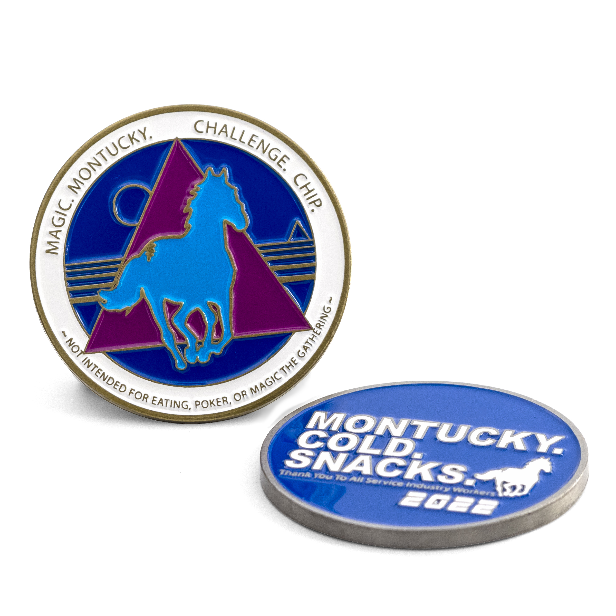 Die Struck Economy Iron Challenge Coins (2") 11