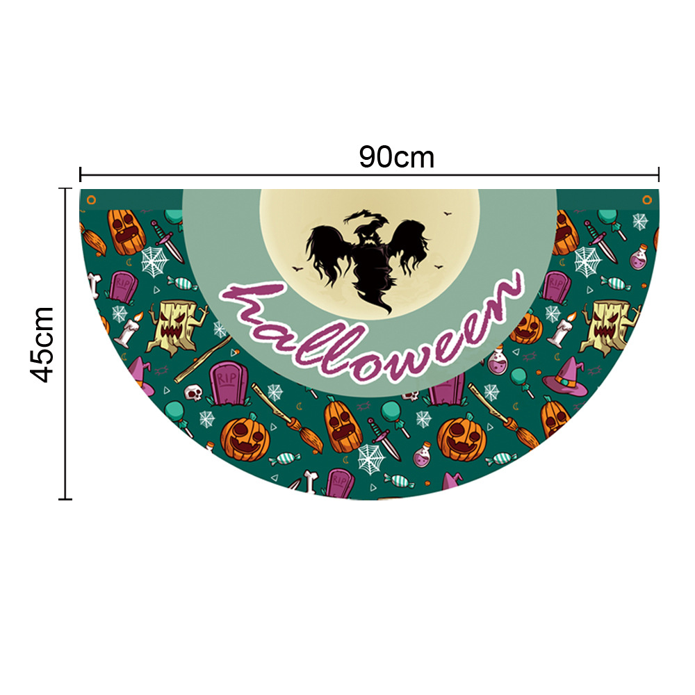 90x45CM Halloween Fan Flag 8