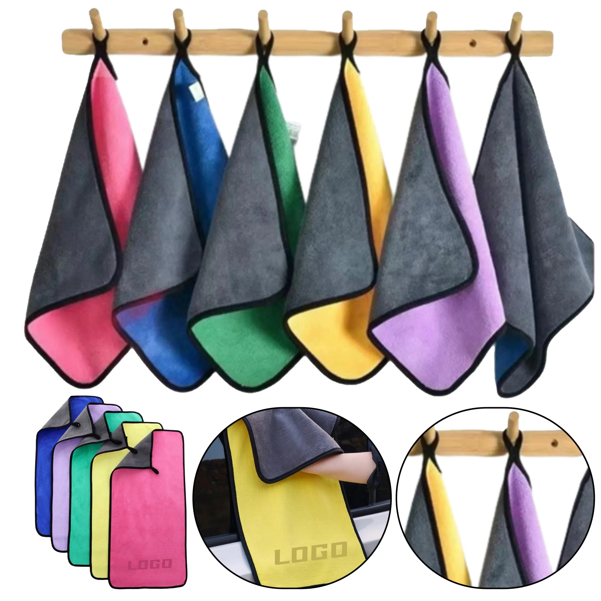 12x24" Microfiber Cleaning Towel 3