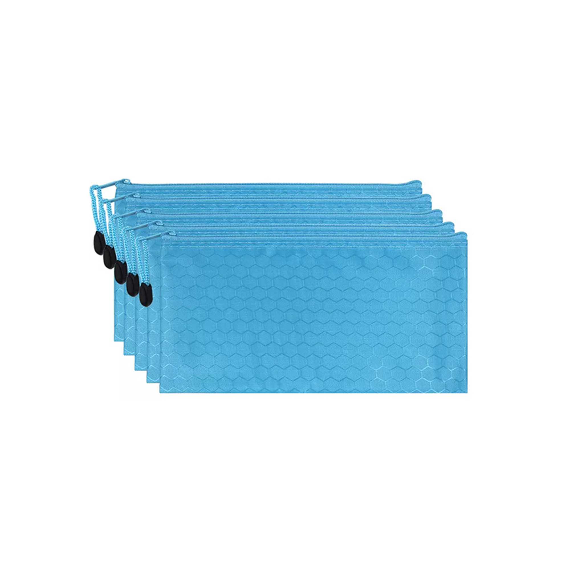 Waterproof Oxford Zipper Pencil Case Football Pattern 10