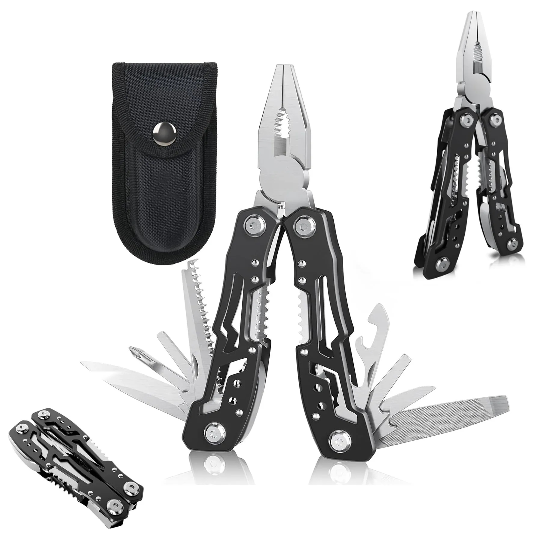 14-in-1 Stainless Steel Multi-Tool Pliers 1