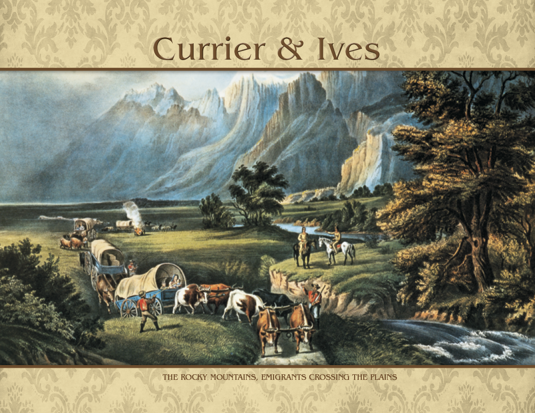 Good Value™ Currier & Ives - Stapled Calendar 27