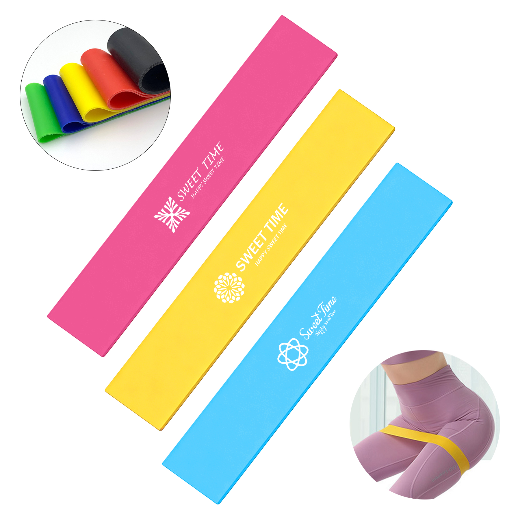 Resistance Loop Exercise Bands Set 3