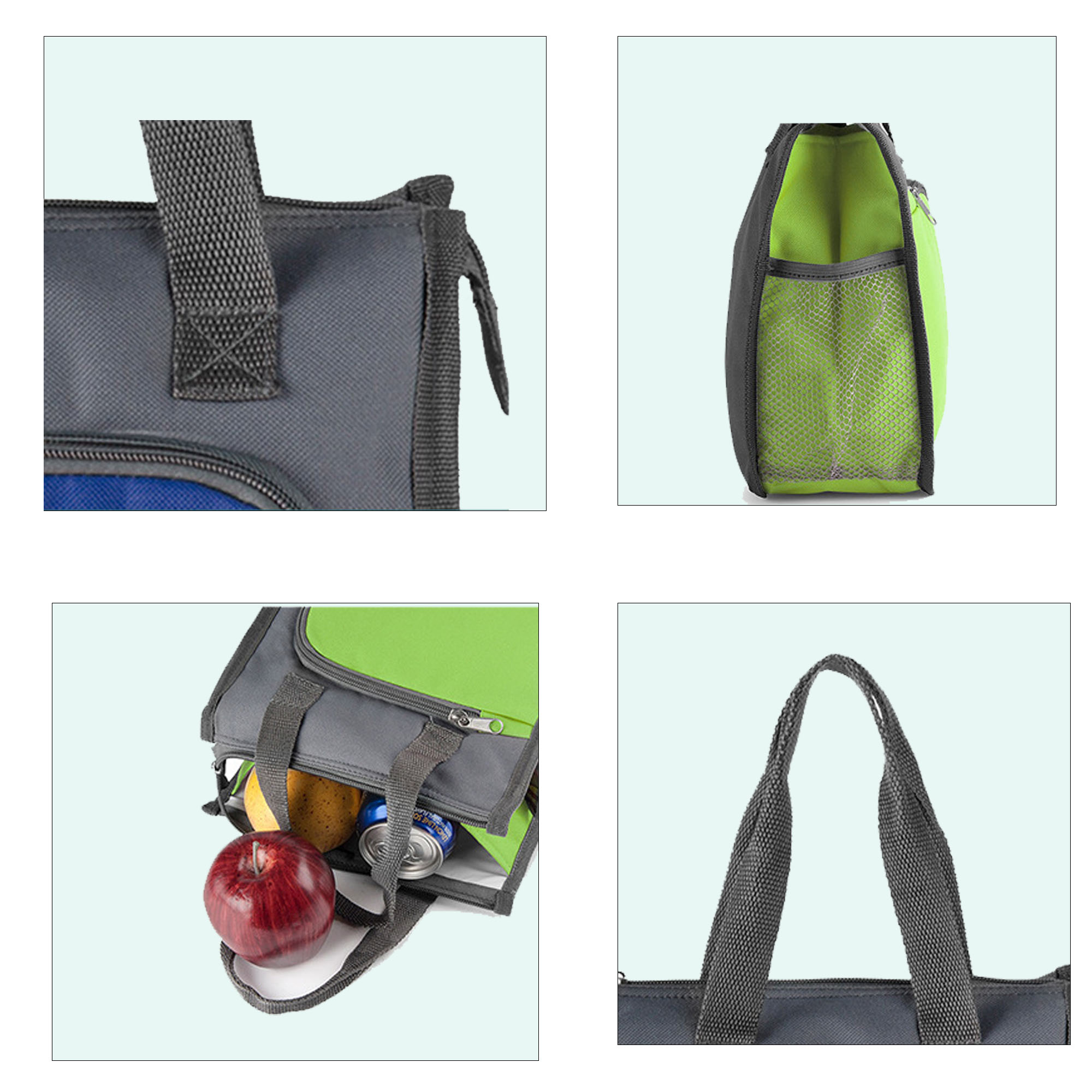 Insulated Lunch Bag Portable for Work School Travel 4