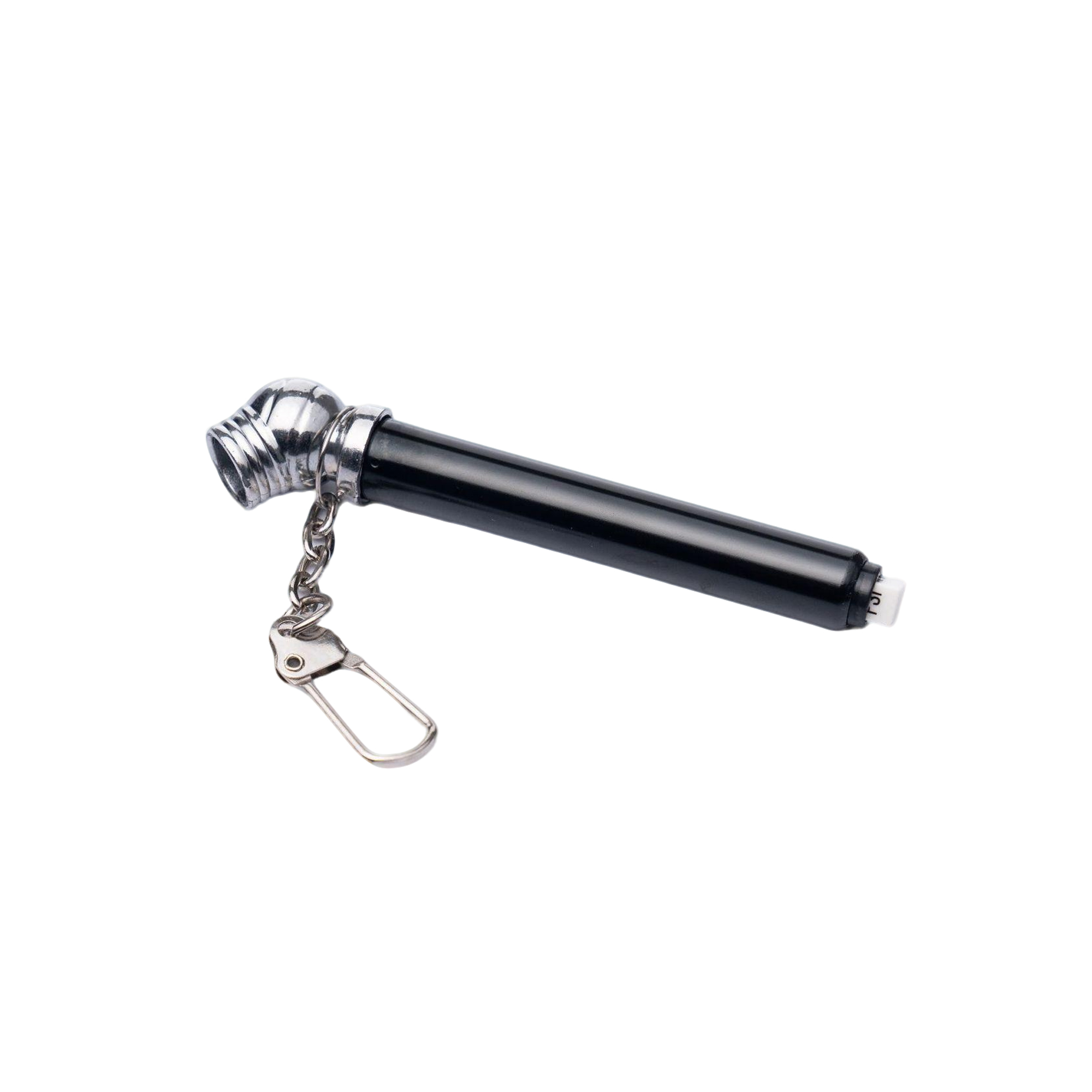 Aluminum Tire Pressure Gauge Key Chain 3.15" By 0.4" 2