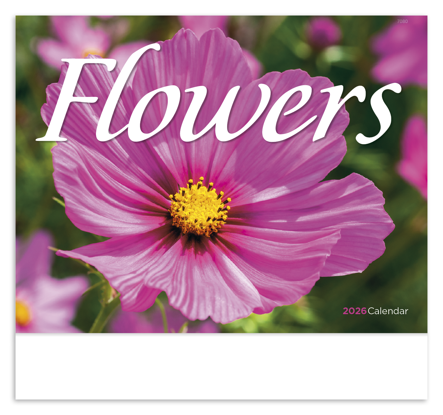 Good Value™ Flowers - Stapled Calendar 4
