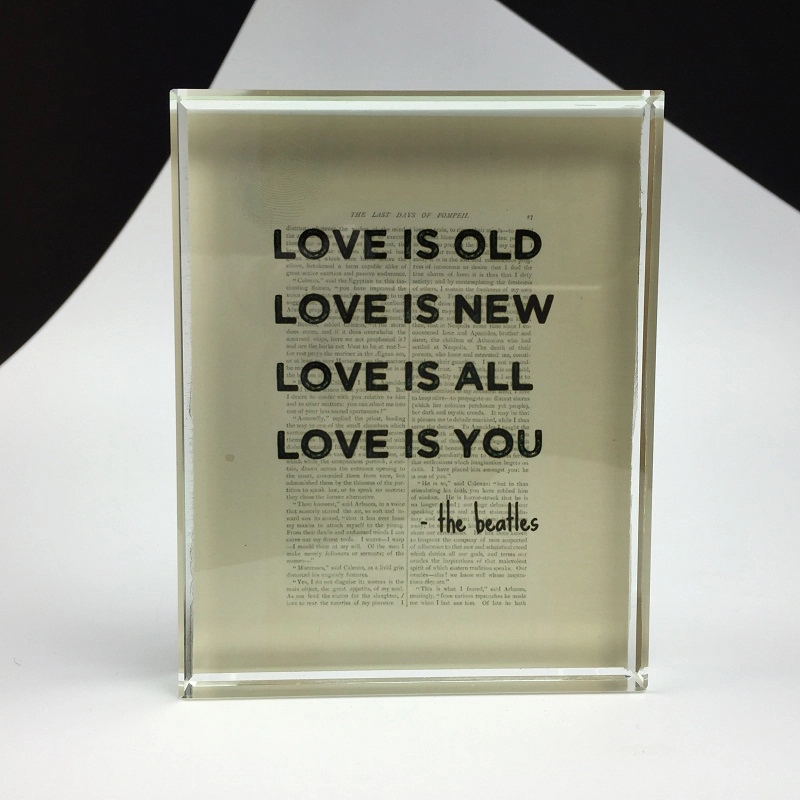 Wedding Souvenirs Favors Crystal Book Paperweight 2