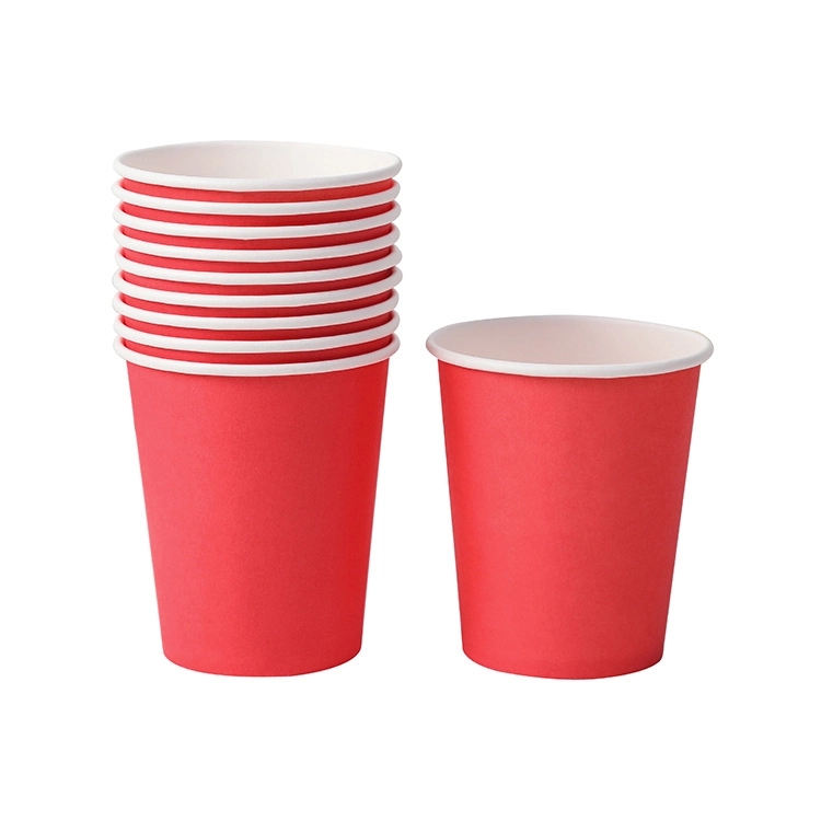 9oz Disposable Party Picnic Beverage Ice Cream Paper Cup 7