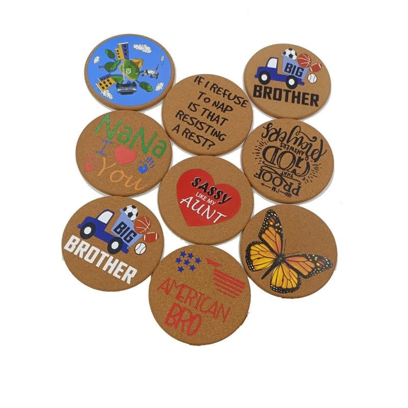 Custom Cork Coasters 5