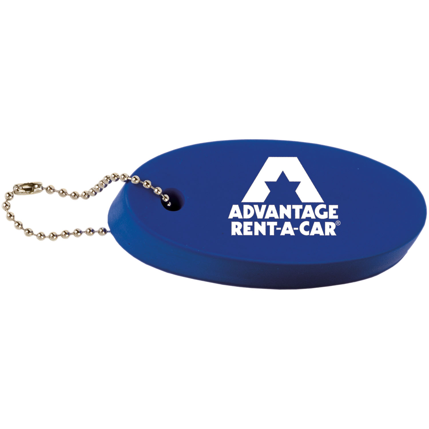 Floating Oval Key Tag 2