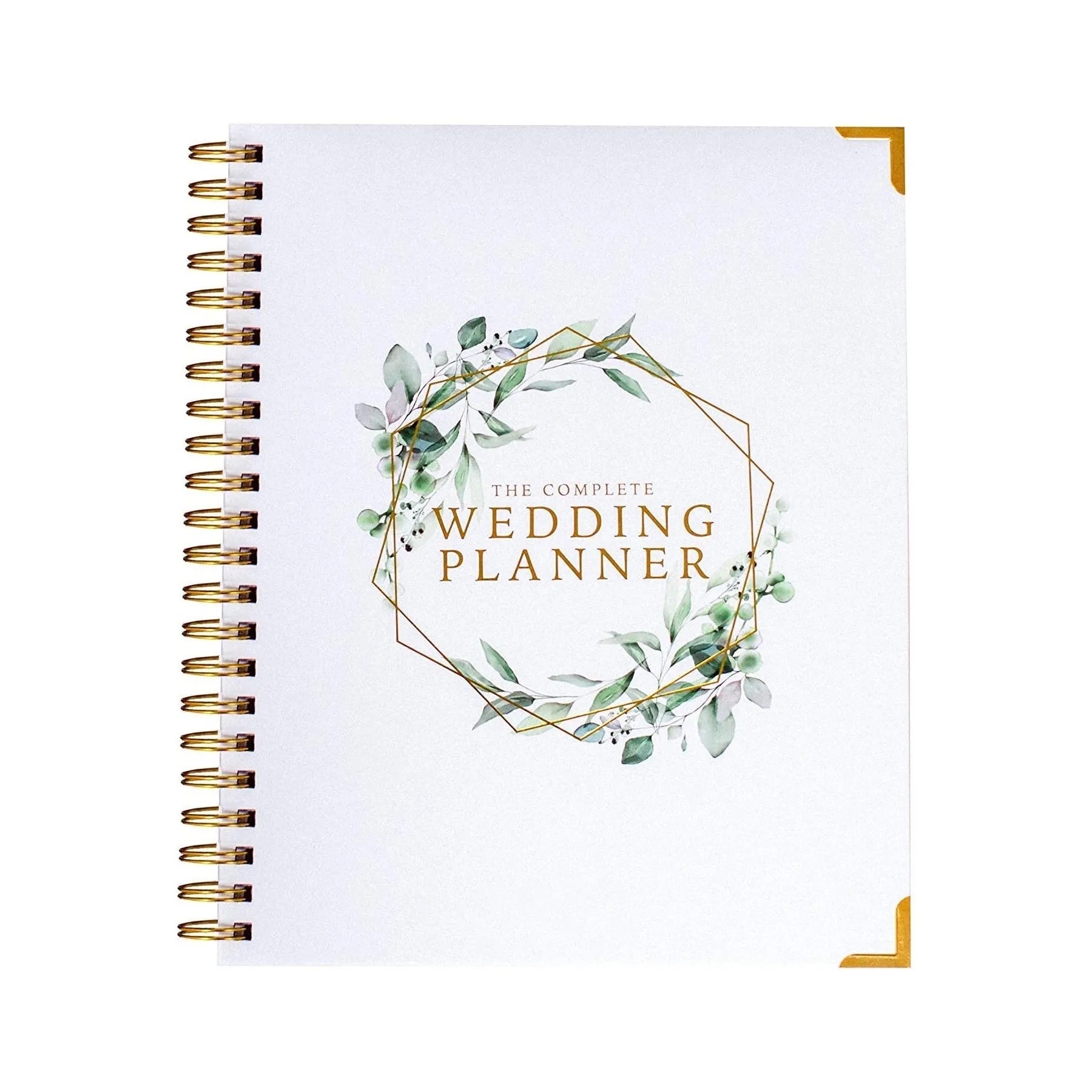 Golden Floral Notepad 2